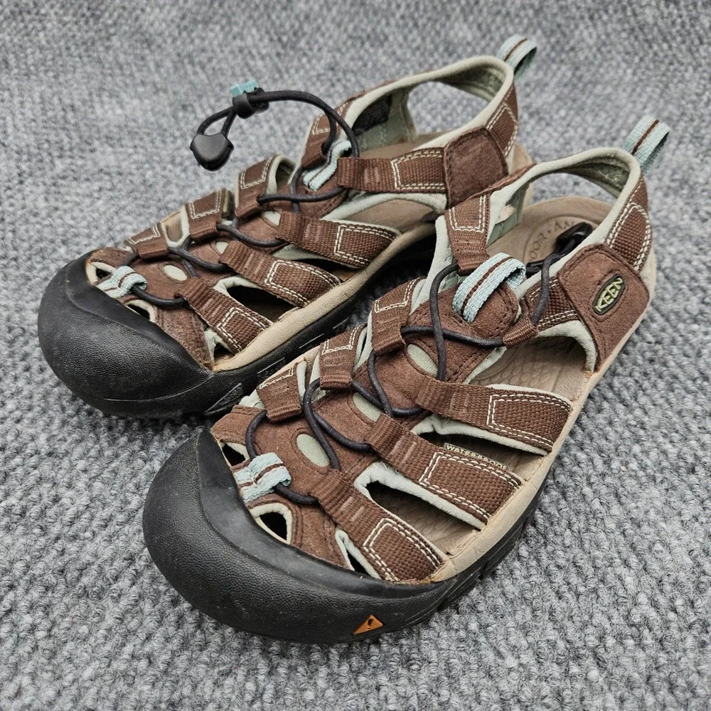 Keen (Womens 7.5) Brown Sandals Hiking Waterproof Newport H2 Outdoor Trail Shoes
